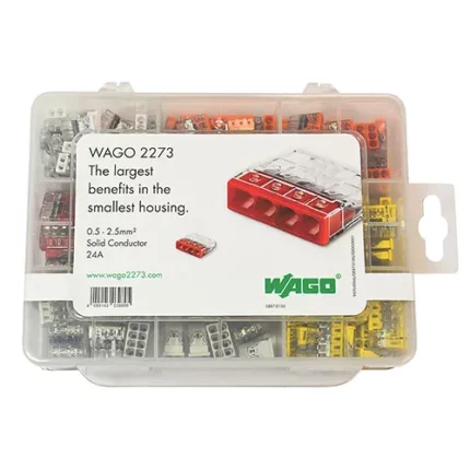 Wago 2273 series carry case (200pcs) 887-100 - West Midland Electrics | CCTV & Electrical Wholesaler 5