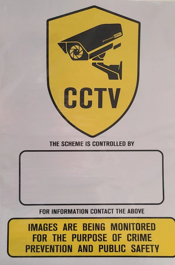 Warning Sign-Unbranded-A4 - West Midland Electrics | CCTV & Electrical Wholesaler