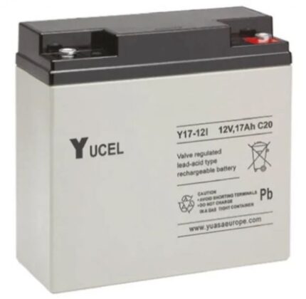 Yuasa 12V Threaded Insert Sealed Lead Acid Battery - West Midland Electrics | CCTV & Electrical Wholesaler
