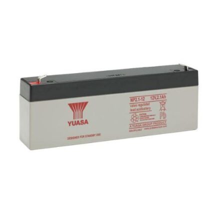 NP2.1-12 (12V 2.1Ah) Yuasa General Purpose VRLA Battery - West Midland Electrics | CCTV & Electrical Wholesaler